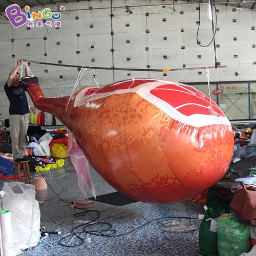 Customized 4 meters long giant inflatable Ham / inflatable pork ham / nylon inflatable Ham toys