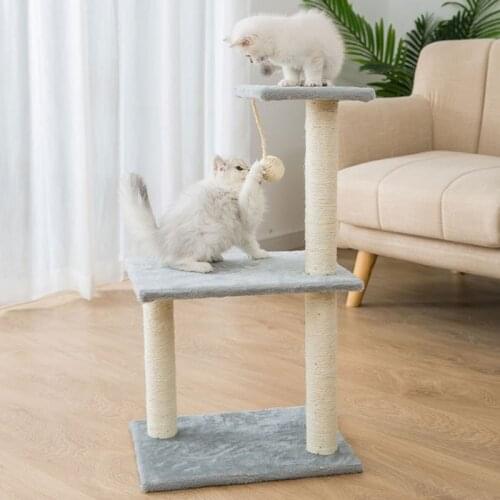 Cat climbing frame sisal cat scratcher claw sharpener cat tree scratcher