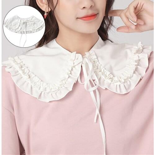 Lace Fake Collar Blouse Shirt Skirt Handcraft Clothing Sewing Fabric Collar DIY Decoration Neckline Decorative Collar Exquisite