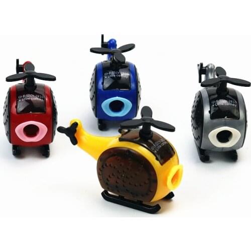 Cute little wasp helicopter pencil sharpener Childrens fun learning stationery