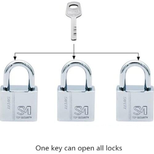 Mini Strong Stainless Steel Padlock Suitcase Drawer Lock Luggage Case Keyed Padlock Anti-Theft Locks with Keys