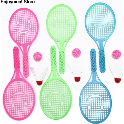 Badminton Tennis Set Novelty Kid Baby Outdoor Sports Racket Parent-child Sport Educational Toys Bat Baby Sport