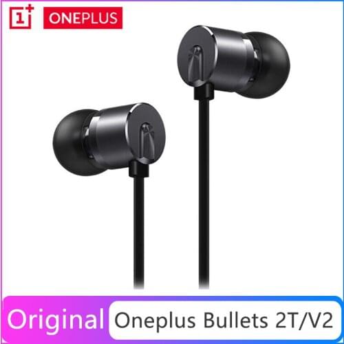 Original OnePlus Bullets 2T V2 Type-C Bullets Earphones Headsets With Mic For Oneplus 7T Pro/ 7 Pro /6T