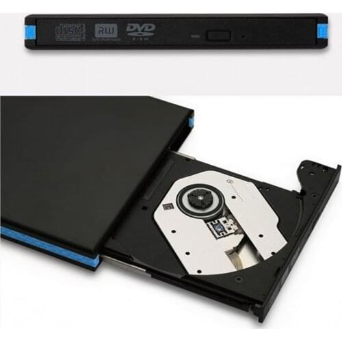 Luxury USB 3.0 External HDD Enclosure Case For CD DVDRW Blue Ray 12.7mm SATA Drive VDX99