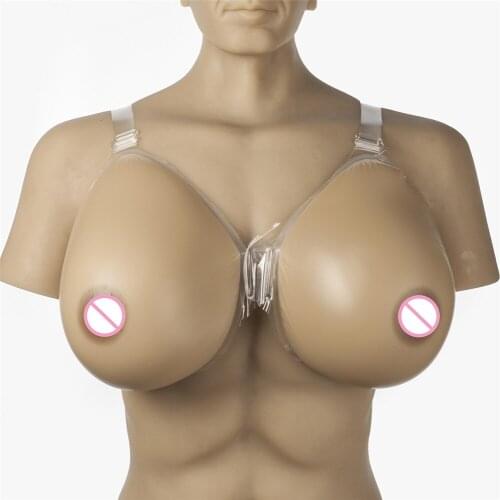 Super Silicone Breast Bra 6000g/pair Artificial Breast Huge Silicone Boobs Drag Queen Shemale Crossdresser Secret Breast Form