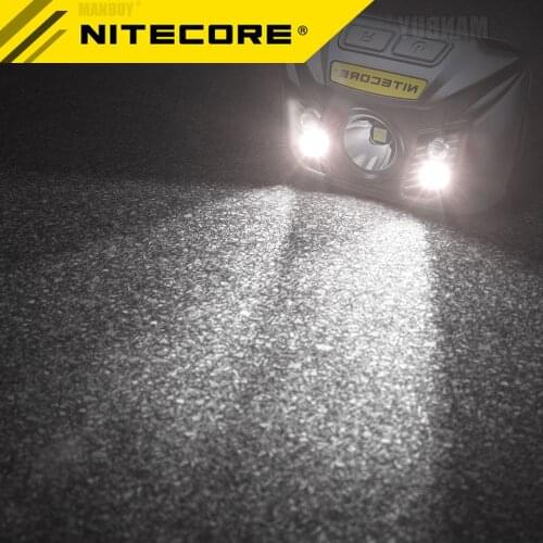 2021 NITECORE NU32 White + Red Light CREE XP-G3 S3 LED Rechargeable built-in Battery Headlamp CRI Outdoor Camping Search 3Colors