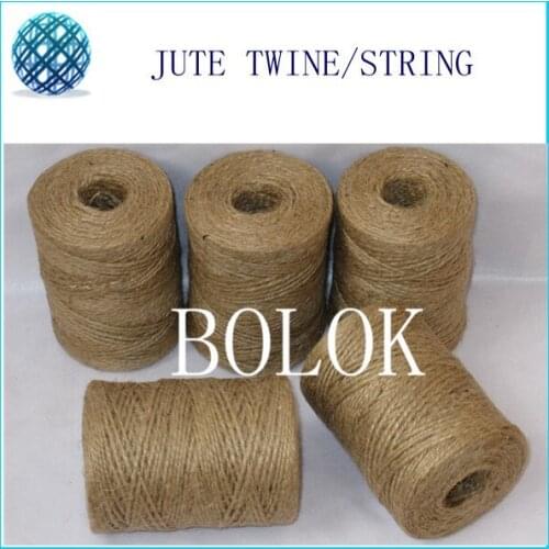 Free shipping 500pcs/lot Natural Jute Twine Cord DIY/Decorative Handmade Accessory jute packing rope