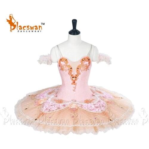 Adult Professional Ballet Tutus Pink Nutcracker Fairy Doll Ballet Costumes Tutus Sleeping Beauty Pancake Tutu Ballet Dress BT688