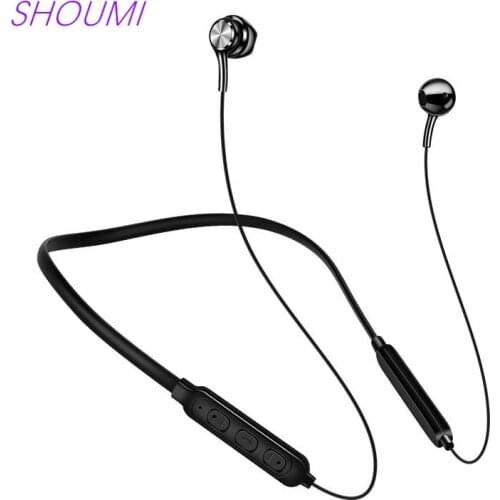 Bluetooth Earphone Sport Magnetic Stereo Sports Waterproof Earbuds Wireless in-ear Headsets with Mic for Samsung Xiaomi Iphone