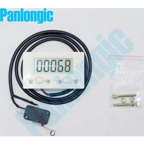 LCD Punch Digital Counter 5 Digit and Limit Switch with Reset&Pause Button