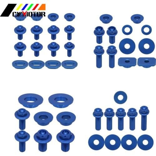 Dirt Bike Motocycle Plastic Body Parts Guard Screw For Yamaha YZ250F YZ450F WR250 WR450 YZF WR 250 450 2003 2004 2005