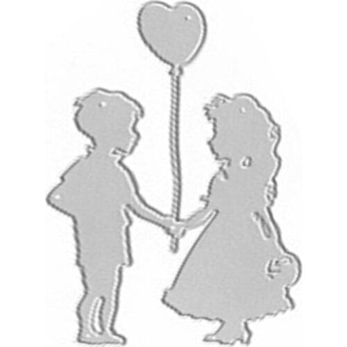 DIY Love Valentines Day Cutting Dies Embossing Stencil Template for Scrapbooking Embossing Paper Card making