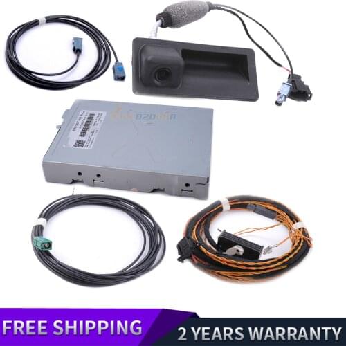 Reversing Camera RVC Camera & Rear View Camera Module & Cable 8R0 907 441 A + 5N0 827 566 AAFor 2008-2016 Audi Q5 US Edition Q5