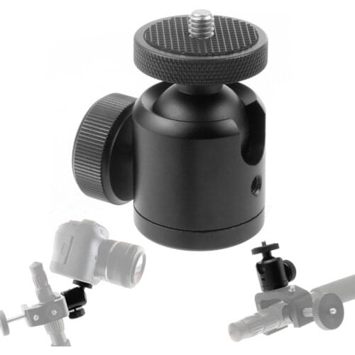 BGNing 25mm Mini Tripod Ball Head 360 Degree Swivel Ballheads Video Stand Panoramic Heads for DSLR Camera Maximum load 3kg