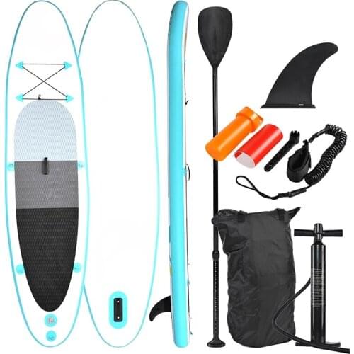 Customized Size&Color Inflatable SUP Stand Up Surfboard 290*80*10CM SUP Paddle Boat Water Sport Fishing Boat