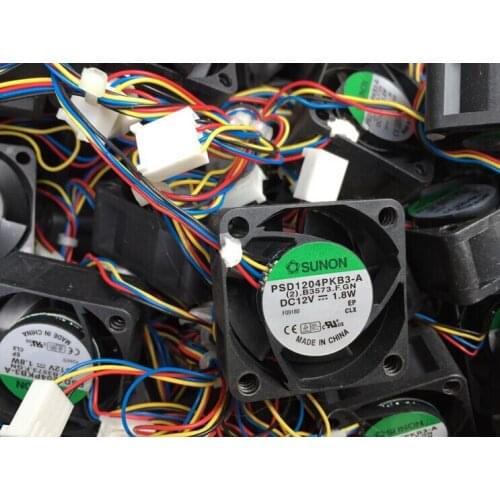 Wholesale: 4020 12V 1.8W 4cm PSD1204PKB3-A 4 line PWM switch fan