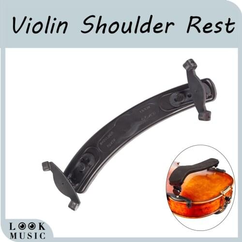 Violin Shoulder Rest Violin 4/4-3/4 Size Adjustable Collapsible Fiddle Pad