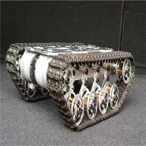 Tank Chassis Smart Car Tracked Chassis Wifi Car Shock Absorbing Chassis Smart Car Chassis A Part