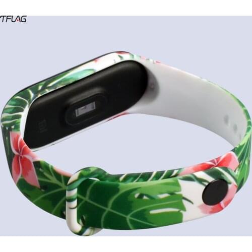 Sport Fitness Bracelet For Xiaomi Mi Band 3 Watch Silicone Mi Band Strap Fashion Cute Replacement Wrist Straps for Miband 3