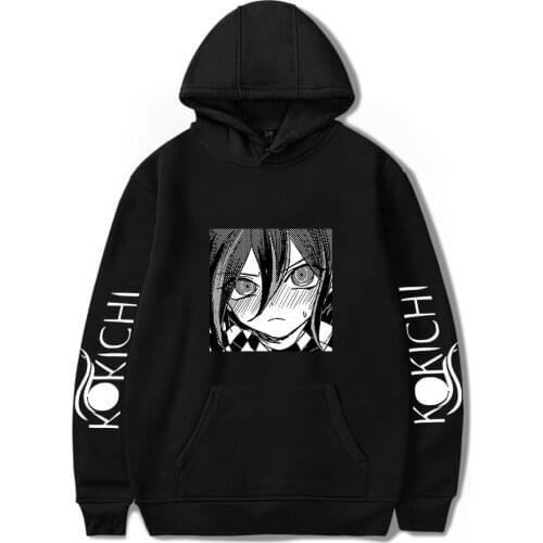 Danganronpa Kokichi Ouma Hoodie Sweatshirts Men Women Print Pullover Unisex Harajuku Tracksuit