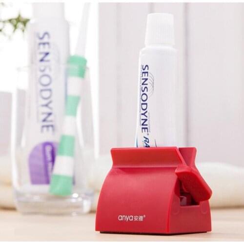 Toothpaste Device Multifunctional Toothpaste Dispenser Facial Cleanser Squeezer Clips Manual Lazy Toothpaste Tube Squeezer Press