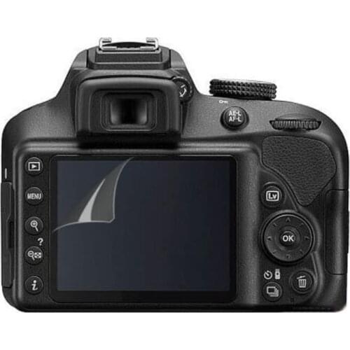 3 x LCD Screen Protector Clear Soft PET Film Cover for Nikon D3000 D3100 D3200 D3300 D3400 D3500 DSLR Camera Screen Guard