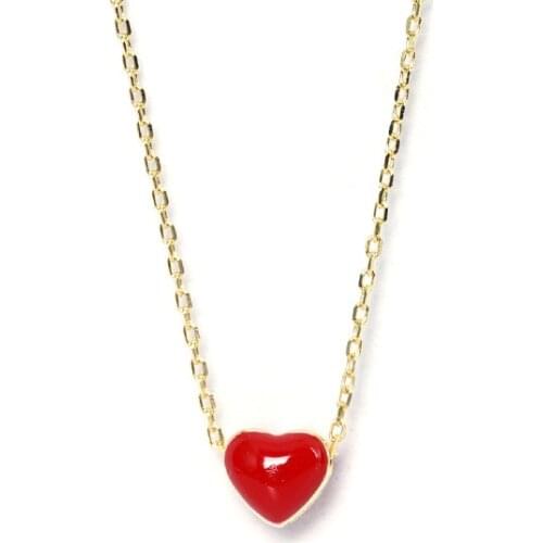 Silver Heart Chain Choker Necklace For Women Collar Goth Necklace Aesthetic Jewellery Christmas Party Girl halloween New Chocker