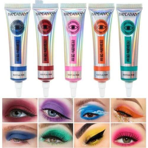 12-color Matte Color Eyeshadow Lasting Not Easy To Fade Eye Shadow Milk Multi-function Eye Shadow 15ml