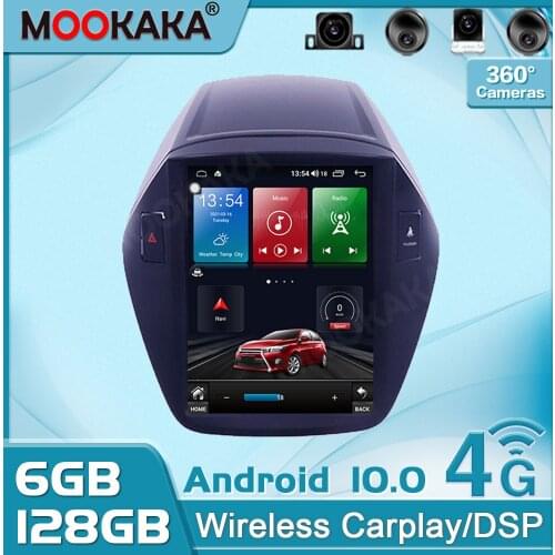 Android Wireless Carplay For Hyundai IX35 2010-2015 Auto Surround View Camera Car Multimedia Player Stereo Radio GPS Navigation