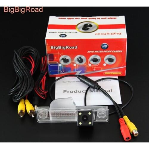 BigBigRoad Car Rear View Reverse Backup Parking Camera For Roewe 350 / MG GT 350 2010 2011 2012 2013 2014 2015 2016 Waterproof