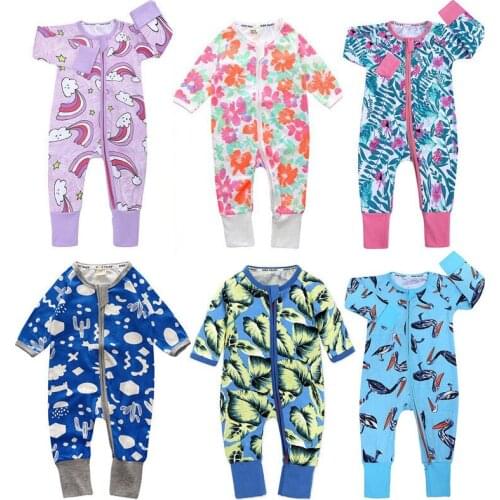 Newborn Baby Romper Girls Boys Cute Cartoon Animal Stripe Clothes for Kids Long Sleeve Autumn Rompers Jumpsuit Outfits Costumes