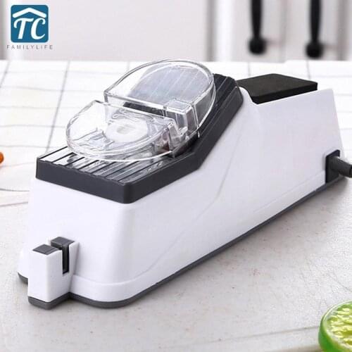 Knife Sharpener Electric Motorized Knife Sharpener USB 2 Grinder Automatic Grinding For Kitchen Tool Knife Scissor Sharpening