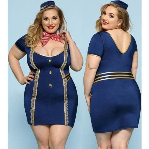 JSY Erotic Costumes Of A Stewardess
