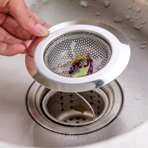Stainless Steel Sewer Filter Barbed Wire Waste Plug / Floor Drain Sink Filter To Prevent Clogging kitchen appliances 7/9/11.3cm