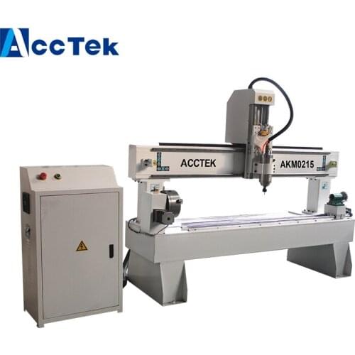 China hot sale 200*1500mm cnc wood router machine for cylindrical process