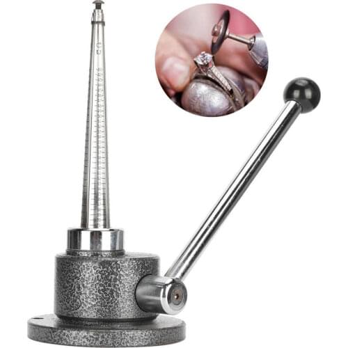 Stretcher and Reducer 2 In 1 Multi-Size Iron Band Sizing Enlarger and Reducer Professional Portable for Jewelry Ring