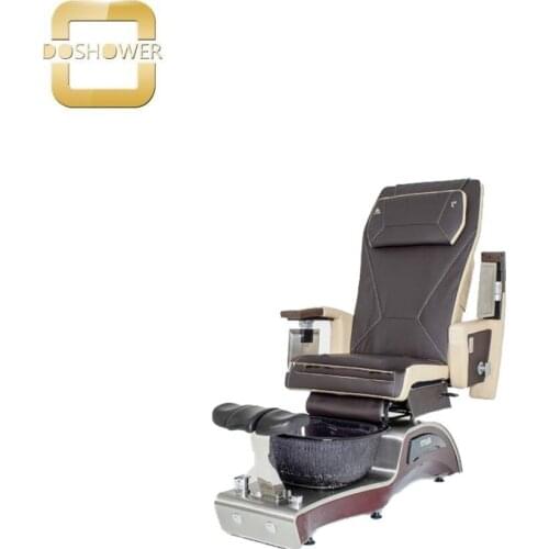 DS-8135 pedicure spa chair with fiberglass basin leather cover