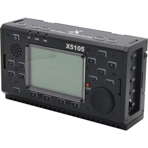 2021 Lates XIEGU HF X5105 Radio Transceiver Ham 5-Watt QRP Transceiver All Bands With Built-In SWR Bridge And ATU