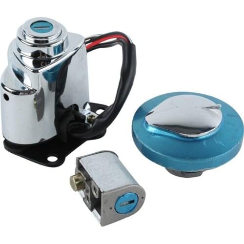 New Ignition Switch Fuel Gas Cap With Cover Key For Honda VT750 STEED 400 600