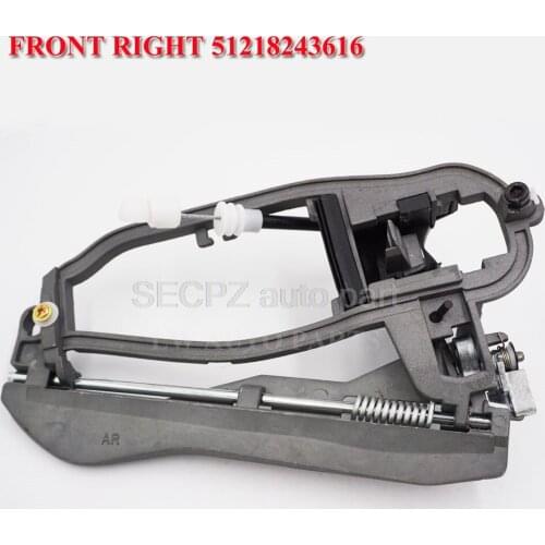Front Outside Door Handle Carrier Right For 2000-2006 BMW X5 E53 51218243616