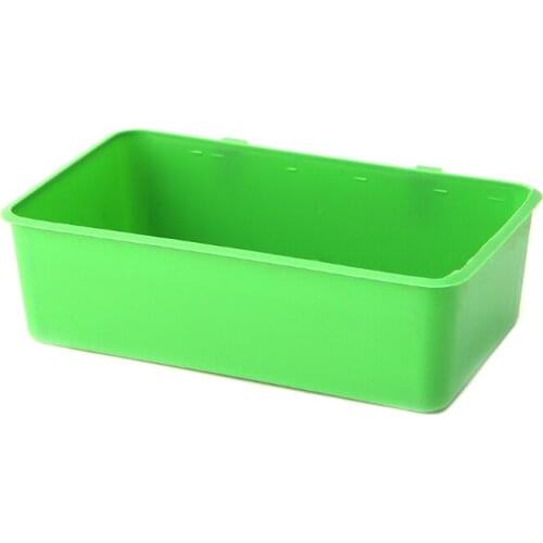 Food Water Plastic Bowl Cups Parrot Bathing Bird Pigeons Cage Sand Cup Feeding