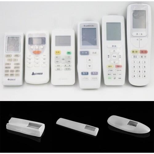 1PC 11 Size Video AC Air Condition Dust Protect Storage Anti-dust Waterproof Silicone TV Remote Control Case Cover Bag