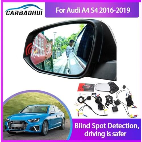 Car Blind Spot Mirror Radar Detection System for Audi A4 S4 2016-2019 BSD Microwave Blind Monitoring Assistant Driving Security