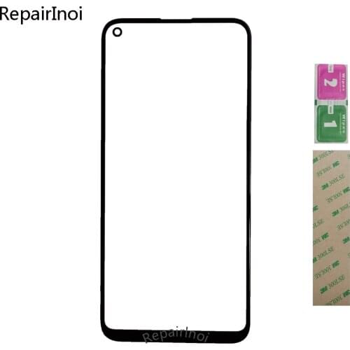 10Pieces Black Front Outer Glass For Huawei Honor play 3 / 4 / 4Pro / 4T /4T Pro Front Glass Panel Glass Replacement Part