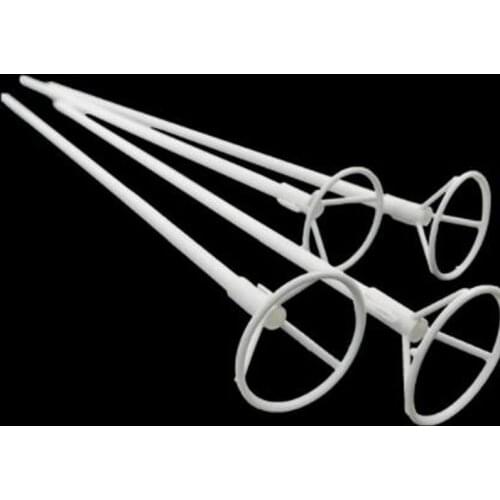 Lengthen Add Thick Balloon White Hold A Pole Celebrate Birthday Decorate Balloon Fittings Large Cartoon Balloon Bracket O0019M