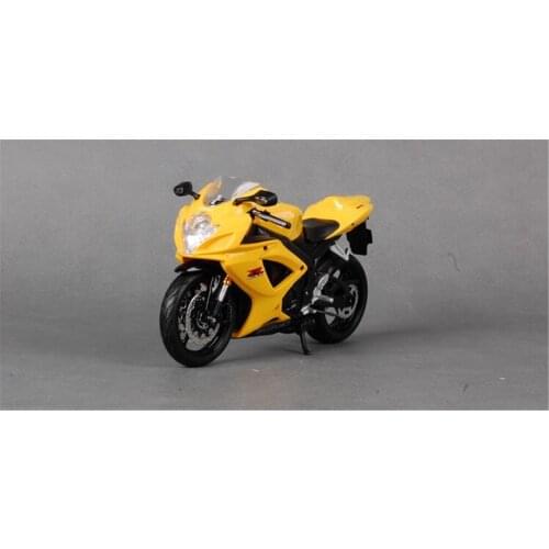 1/12 Maisto For SUZUKI GSXR GSX-R 600 Diecast Motorcycle Model Bike 31152 Yellow Gift Display Metal,Plastic,Rubber