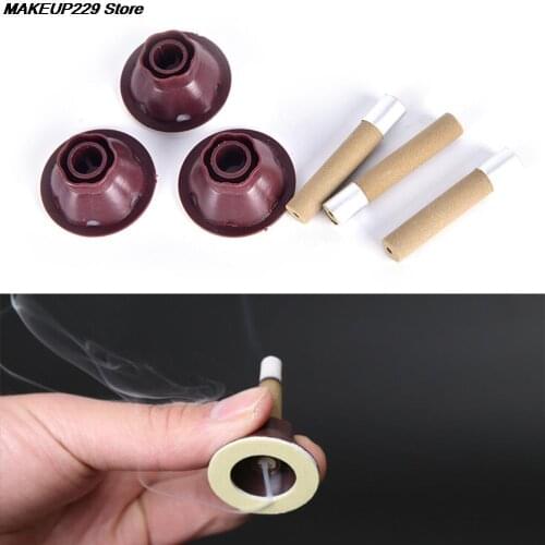 50pcs/Set Moxibustion Tube Paste Self-stick Mini Moxa Candle Self-adhesive Acupuncture Points Massage Sticker Moxa Stick