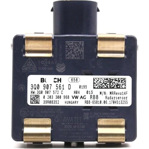 3Q0907561D For Passat B8 VARIANT SKODA Superb ACC Adaptive Cruise Control radar sensor