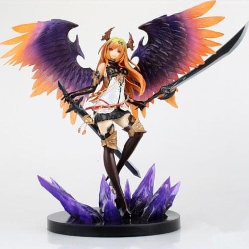 28CM Kotobukiya Anime Game Rage of Bahamut Dark Angel OLIVIA 1/8 Scale Pre-painted PVC Figure Model Toys