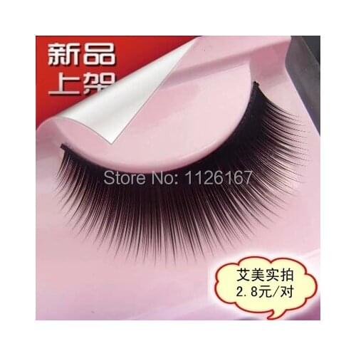 Free shipping 2015 new arrival charming sweet 100% high quality false eyelash turquoise ultra long hand make eye rock